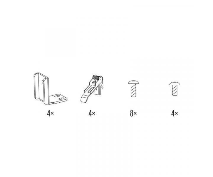 4 pruiny pro LED panel 6060cm Emos ZR9001