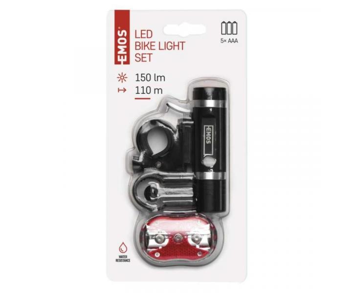 LED pedn + zadn svtilna na kolo P3920 na 5 AAA, 150 lm Emos P3920
