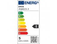 LED rovka Emos Classic Mini Globe ZQ6E23.3, E27, 4,2 W (40 W), neutrln bl - 1 ks