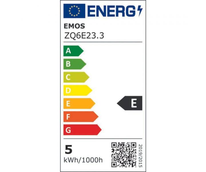 LED rovka Emos Classic Mini Globe ZQ6E23.3, E27, 4,2 W (40 W), neutrln bl - 1 ks