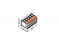 Svorka s pkou Wago 221-420 - 10x4 mm2