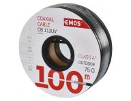 Koaxiln kabel CB113UV Emos S5265 - 1 metr