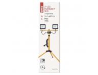 LED reflektor HOBBY SLIM, 2 20,5W + trojnoka, lut, neutrln bl Emos ZS2221.2
