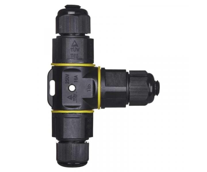 Kabelov T spojka plastov IP68 Emos ZS9030