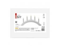 Svcen na 5x roviku E10 devn bl, oblouk, 20x38 cm, vnitn, tepl bl Emos DCAZ01