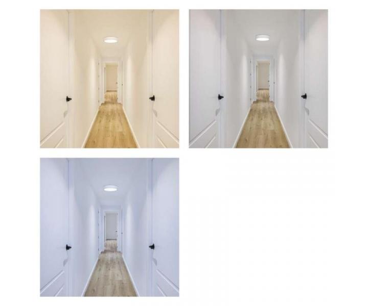LED pisazen svtidlo NEXXO, kruhov, bl, 21W, se zmnou CCT Emos ZM5143