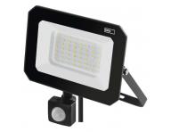 LED reflektor SIMPO s pohybovm idlem, 50 W, ern, neutrln bl Emos ZS2343