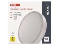 LED pisazen svtidlo NEXXO, kruhov, bl, 28,5W, neutrln bl Emos ZM5155