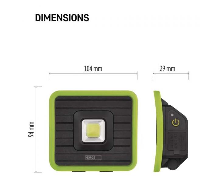 Nabjec pracovn COB LED reflektor Emos P4539 1000 lm