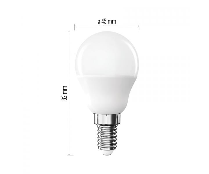 LED ��rovka Emos Classic Mini Globe ZQ1D11, E14, 2,5 W (32 W), tepl� b�l�
