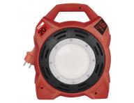 Gumov venkovn prodluovac kabel na bubnu Emos P08420, 4x zsuvka, 230 V, 1,5 mm2, ern, 20 m