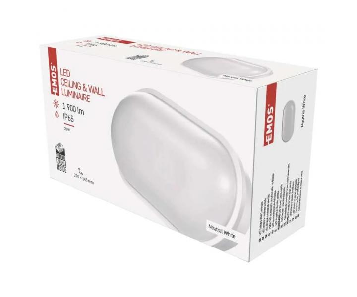 LED pisazen svtidlo Emos Qari ZM3020, 20 W, IP65 - neutrln bl