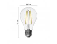LED rovka Emos Filament A60 ZF5254D, E27, 7,5 W (75 W) - neutrln bl / stmvateln