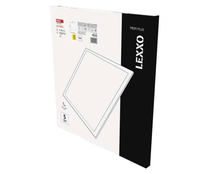 tvercov vestavn LED panel Emos Lexxo backlit ZB2154, bl, 30 W - neutrln bl