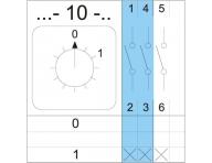 Vestavn� va�kov� sp�na� Apator 4G63-10-U, 3-p�l, 63 A
