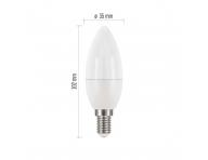 LED rovka Emos Classic ZQ3221, E14, 5 W (40 W), neutrln bl