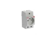 Modulrn zsuvka M1174 na DIN litu ABB 2CSM110000R0711