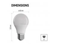 LED rovka Classic A60 / E27 / 7,3 W (50 W) / 645 lm / tepl bl Emos ZQ5130