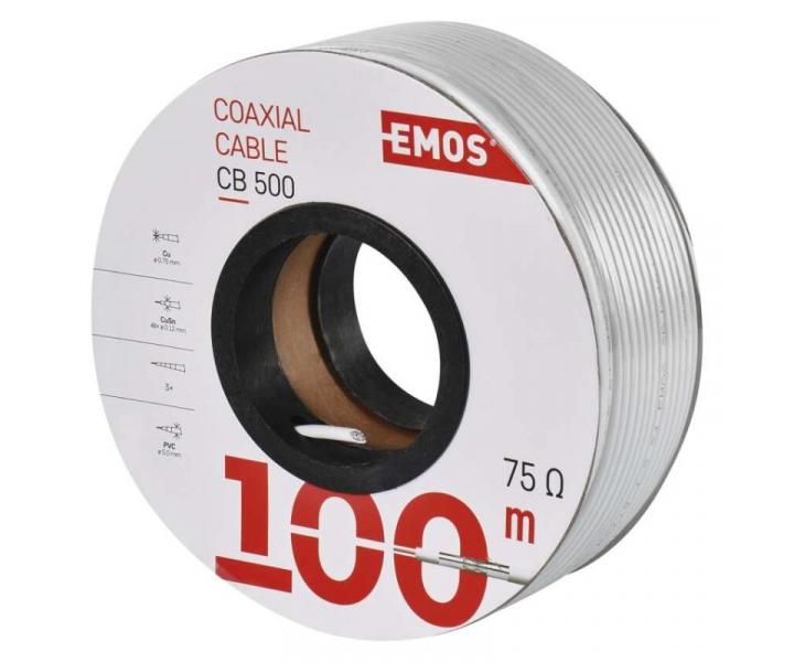 Koaxiln kabel CB500 Emos S5252 - 1 metr