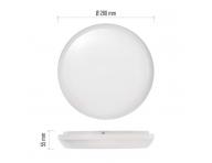 LED pisazen svtidlo DORI, kruhov bl 18W neutr.b., IP54 Emos ZM4311