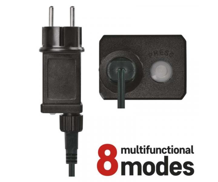 LED vnon etz, barevn rovky, 9,8 m, multicolor, multifunkce Emos D5ZM01