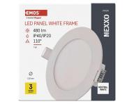 LED vestavn svtidlo NEXXO, kruhov, bl, 7W, neutrln bl Emos ZD1125