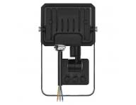 LED reflektor SIMPO s pohybovm idlem, 10 W, ern, neutrln bl Emos ZS2313
