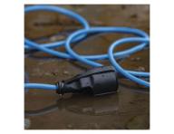 Poas odoln prodluovac kabel 10 m / 1 zsuvka / modr / PVC / 230 V / 1,5 mm2 Emos P01410W
