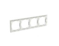 Rmeek tynsobn, pro vodorovnou i svislou mont ABB Zoni 3901T-A00040 141 - ed / bl