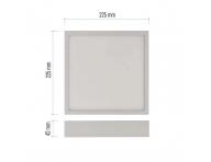 tvercov pisazen LED svtidlo Emos Nexxo ZM6145, 21 W, neutrln bl