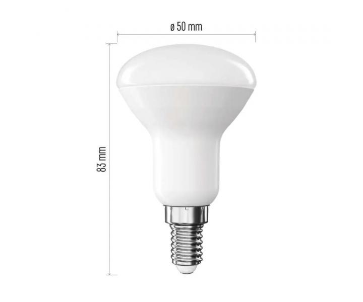 LED rovka Emos Classic R50, E14, 4,2 W (40 W) - tepl bl