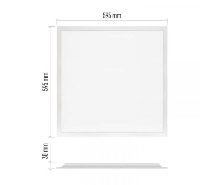 LED panel DAXXO backlit 6060, tvercov vestavn bl, 36W neutr. b. Emos ZB2414