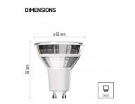 LED rovka Classic MR16 stbrn/ GU10 / 3 W (32 W) / 345 lm / neutrln bl Emos ZQ8E18