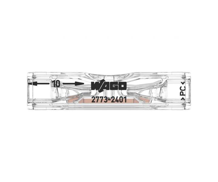 Svorka instalan prchoz Push Wire Wago 2773-2401 - 2x4 mm2