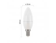 LED rovka Emos Classic ZQ3220, E14, 5 W (40 W), tepl bl