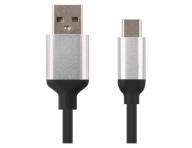 Nabjec a datov kabel USB-A 2.0 / USB-C 2.0, 1 m, ern Emos SM7025BL