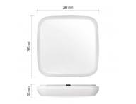 LED pisazen svtidlo Dori, tvercov bl 24,5W n.b.,IP54 Emos ZM4314