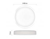 LED pisazen svtidlo ILVI, kruhov 30W, stmv. se zmnou CCT Emos ZM5168