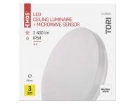 LED pisazen svtidlo TORI s pohyb. idl., kr. 24W n.b., IP54 Emos ZM4329