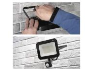LED reflektor SIMPO s pohybovm idlem, 50 W, ern, neutrln bl Emos ZS2343
