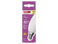 LED rovka Classic svka / E14 / 4,2 W (40 W) / 470 lm / tepl bl Emos ZQ3E21