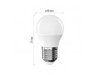 LED rovka Classic Mini Globe / E27 / 4,2 W (40 W) / 470 lm / neutrln bl Emos ZQ6E23