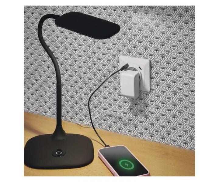 Zsuvka s USB A+USB C., bl Emos A6000.4