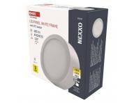 Kruhov pisazen LED svtidlo Emos Nexxo ZM5123, bl, 12 cm, 7,6 W - se zmnou CCT