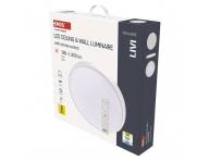 Kruhov pisazen LED svtidlo Emos Livi ZM5162, 40 cm, 30 W, tepl-studen bl, stmvateln