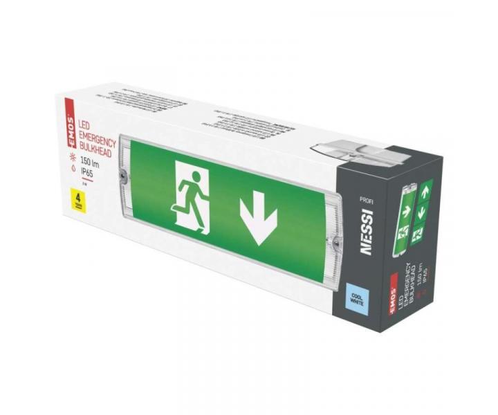 LED Nouzov svtidlo NESSI 3W 3h IP65 Emos ZN1110