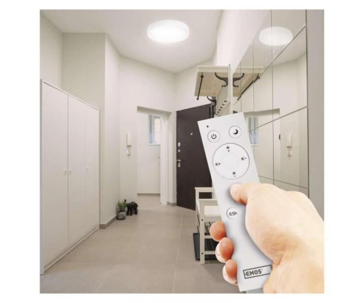 LED pisazen svtidlo ILVI, kruhov 45W, stmv. se zmnou CCT Emos ZM5169