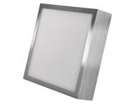 LED pisazen svtidlo NEXXO, tvercov, stbrn, 12,5W, se zmnou CCT Emos ZM6233