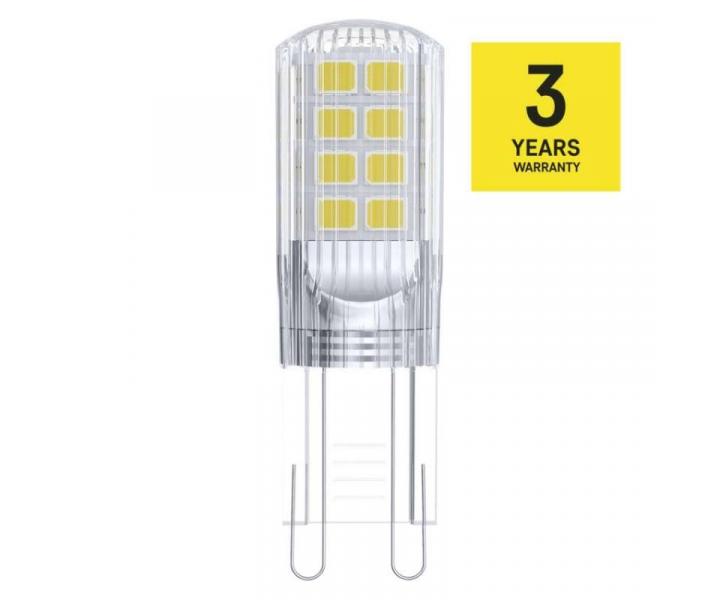 LED rovka Classic JC / G9 / 2,5 W (32 W) / 350 lm / tepl bl Emos ZQ9535