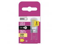 LED rovka Classic JC / G9 / 2,5 W (32 W) / 350 lm / tepl bl Emos ZQ9535